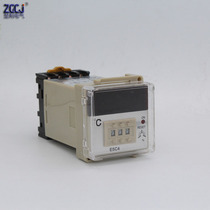 0-999 digital display temperature control Rail thermostat CJ-E5C4 with rail mounting socket thermostat