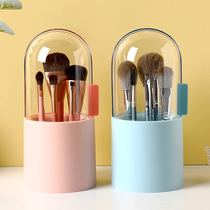 kaman cosmetic brush storage barrel dustproof pen holder brush desktop acrylic eyebrow pencil beauty eye shadow brush storage box