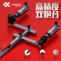 Lianball fishing box fishing chair double Fort bracket universal double gun bench seat double pole double head fishing bracket pole rack fishing gear