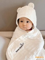Japanese GP newborn cotton 6-layer gauze absorbent bath towel baby scarf cape wrap