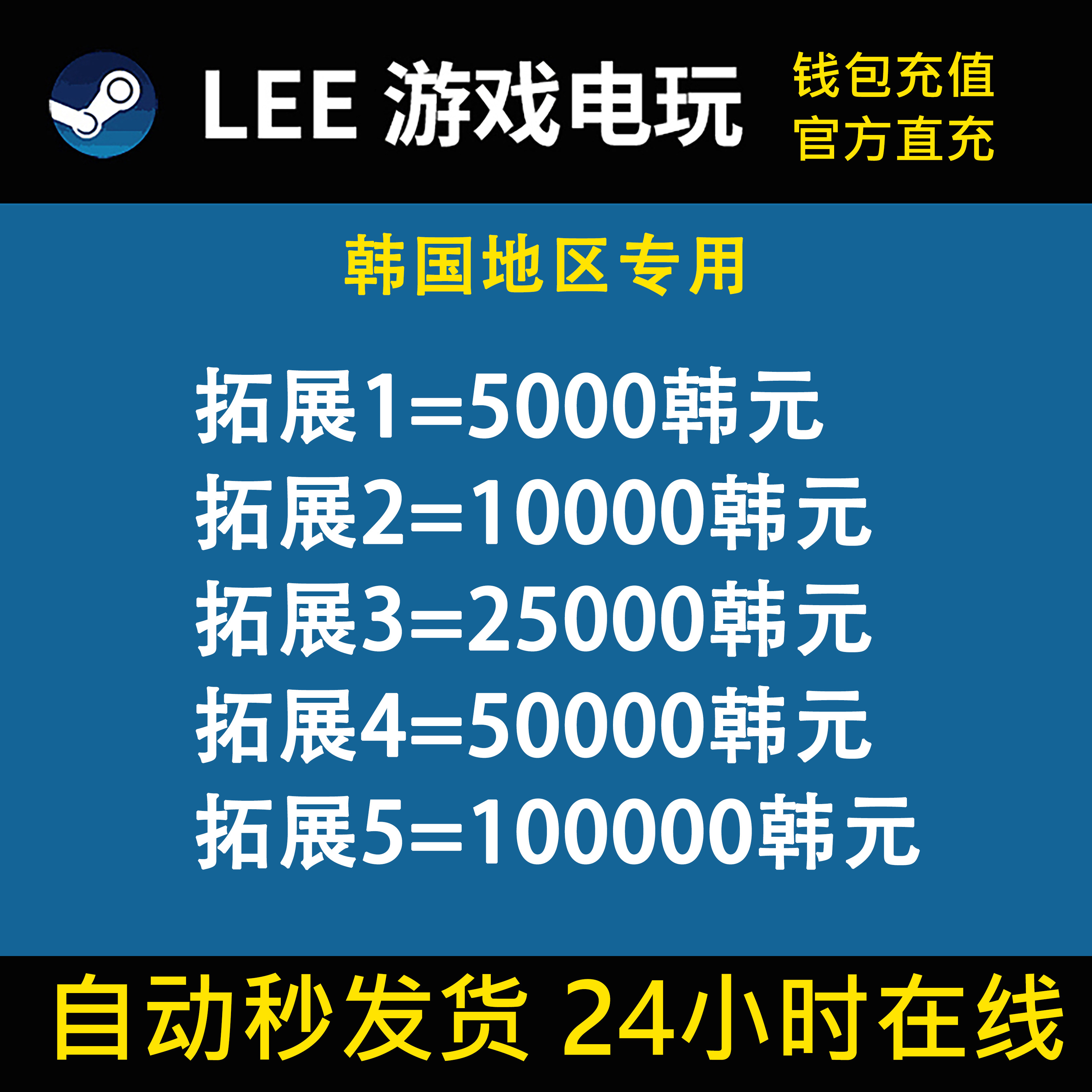 steam游戏22元的省钱攻略！韩国区Steam充值卡实测体验_steam游戏_淘宝游戏网