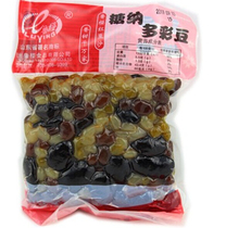 6 packs of Lu Ying sugar Natto Honey bean Red bean colorful bean ice porridge Shaved ice ice porridge Raw ingredients 400g