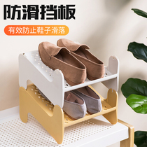 Storage shoe rack Double-layer shoe bracket cabinet Dormitory artifact shoe cabinet finishing shoes space-saving slipper rack