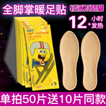 Hemerocallis warm foot patch foot warm stick warm baby foot season winter foot spontaneous hot post female insole heating warm foot patch