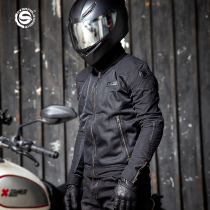 Starry knight motorcycle mens outdoor mesh breathable anti-fall protective gear jacket casual riding clothing