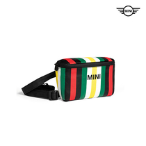 MINI Stripes Pocket Outdoor Casual Multifunction Sports Skew Cross Packet Tidal version Abrasion Resistant Waterproof Phone Pocket Chest Bag