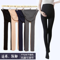 Pregnant woman silk stocking with pregnancy tobellied spring and autumn thin autumn and winter outwear stockings underpants Sox spring-style light leg deity