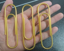 100mm extra color paper clip black paper clip 7 5cm creative bookmark doll hanger