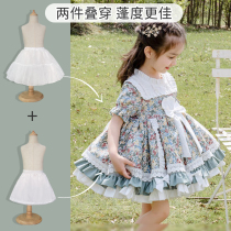 Childrens skirt to support daily four layers of galls girl princess Pompeo Line Tower of childrens fish bone