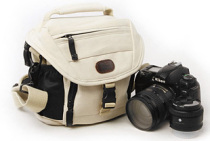 Camera bag SLR Canon waterproof photography bag canvas shoulder Nikon single reverse bag female male Sony portable micro bag