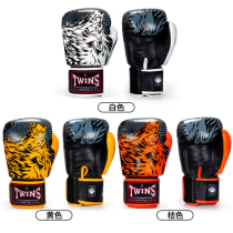 Thailand imported twins gloves BGVL8 Muay Thai boxing sanda men and women adult children leather gloves