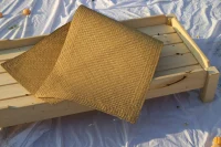 Охлаждающий коврик для детского сада для сна, натуральная плетеная мягкая кроватка, «сделай сам»