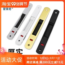 90 aluminum alloy door and window hook lock broken bridge aluminum sliding door lock balcony door bolt hook lock moving window strip lock bumper lock
