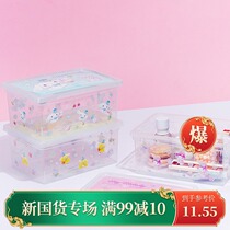 MINISO Sanrio Characters storage box Clothing snack toy storage practical