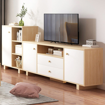 TV cabinet Modern minimalist High cabinet Easy small family Living room Main bedroom Economy Type of home TV cabinet Side cabinet