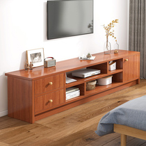 TV cabinet modern minimalist bedroom tea table furniture combination suit Nordic small family style living room TV lockers