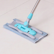 Flat mop clip home floor drag removable and wash mop wood floor lazy dual-purpose mop tiles fast net