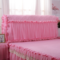 Korean lace all-inclusive bed head cover cotton thick soft bag bed head cover cover cover dust cover removable and washable