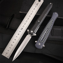 Wolf knife self-defense saber Chinese famous knife folding knife knife tritium gas knife portable outdoor knife self-defense weapon military blade