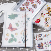 Jingjing custom EverEinA5 postcard Handbook sticker storage bag transparent pp collection book A6 favorites