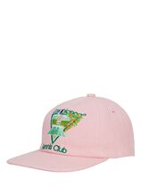 Casablanca TENNIS CLUB ICON embroidered baseball cap 2022 autumn and winter luxury women
