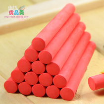 Childrens painting color non-porous dust chalk big red chalk Childrens Day gift 60 pack