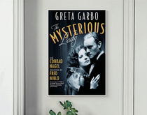 Poster Mysterious Woman 1928 Greta Garbo