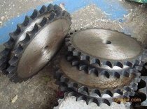 Flat dual 1 inch double-row sprocket with 16A-2 chain 12 13 14 15 16 17 18 19 20 to 30 teeth