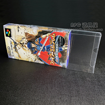 SFC Super Nintendo game transparent display box collection protection storage case cassette tape packaging cover dust cover