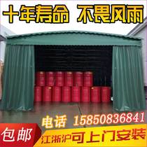 Custom push-pull awning warehouse push-pull canopy large-scale event push-pull shed gear push-pull canopy mobile tent