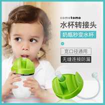 Applicable comotomo How to how to how to bottle conversion head Straw cup cover accessories Wide caliber cup head