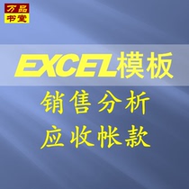 Accounts payable software sales accounts Electronic Statistics excel analysis template schedule financial statements