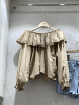 Pick up one South Korea East Gate 2021 summer new fashion two-sided shirt Women