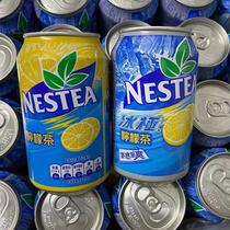 Hong Kong version of NESTEA Lemon Tea Nestle ice pole lemon tea ice feel cool drink l24 cans 6 Cans