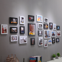 Living room photo wall decoration clip hanging non-scarred picture wall frame wall frame wall creative combination