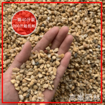 Golden sand beige gravel withered landscape landscape water Family fish tank stone gravel factory direct sales