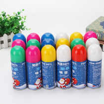 Christmas Flying Snow Snowflake Spray Glass Shop Window Decorations Spray Snowflake Stencil Artificial Snow Foam Spray Snow Jars