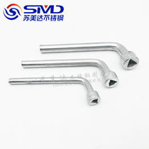 Stainless steel triangle screw special wrench triangle anti-theft anti-theft street lamp screw matching wrench street lamp Special