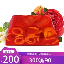 ⭐Kasha gold powder Poison handmade soap Essential oil soap Face soap Rose soap Cleansing soap Hydration moisturizing coconut oil