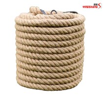 Hemp Rope Hemp Rope Photo Wall Woven Chandelier Pull River Rope Bundling Retro Adornment Rope Coarse Abrasion Resistant Manual Hemp Rope