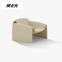 Italian light luxury designer creative Net red chair leisure single sofa chair simple modern living room shaped crab chair
