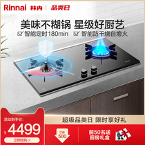 Rinnai Rinnai 2NGM dry-proof natural gas gas stove Embedded desktop household energy-saving timing stove