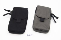 Eski AiesArmy fan outdoor waist-phone bag waterproof Cordura flat sponge mobile phone pocket