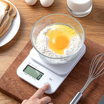 Japan kitchen scale Baking electronic scale Household small precision weighing High precision gram weight food gram scale number scale