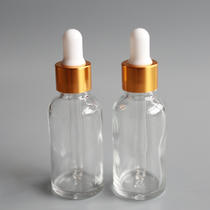 30ML transparent glass drop bottle dye kit