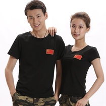 Black camouflage women T-shirt Women summer cotton short sleeve couple camouflage 511 mens autumn T-shirt