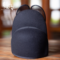 Good Wing Guan Wuyi Lane original original Ming made first clothing accessories flying fish clothing Wool Official hat folding black hat