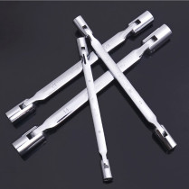 Double-ended adjustable socket wrench double-ended ring socket multifunctional wrench steering socket universal wrench