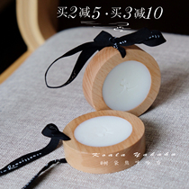 Fragrant cure life Skin Renaissance Sanjoro fragrant wood hanging solid balm to taste mildew 10g