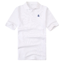 Shanghai Campus~Unisex knitted sports POLO short sleeve